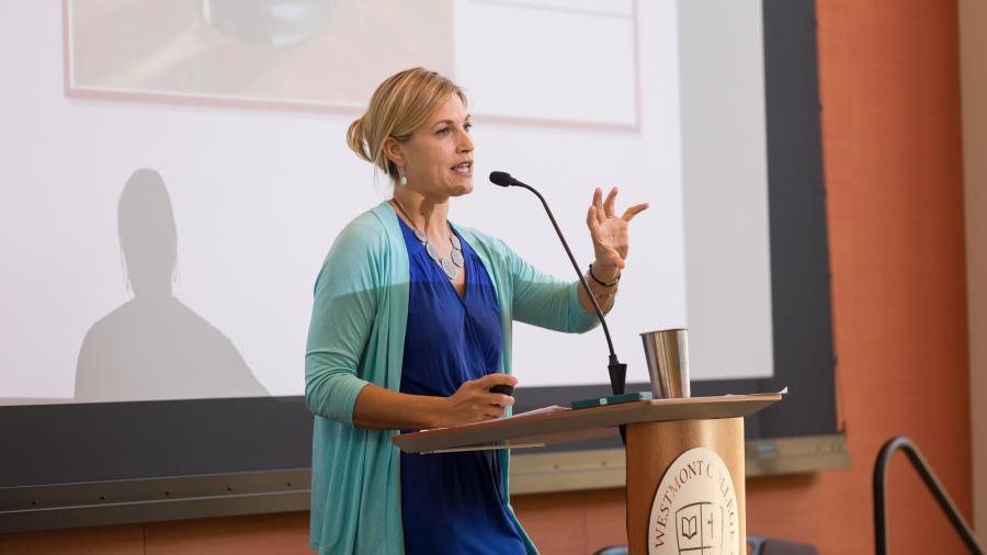 Cynthia Toms speaking