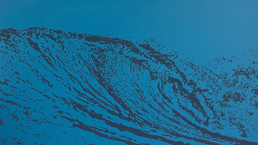 Ryan Ethington's 'Wave Crest in Blue'