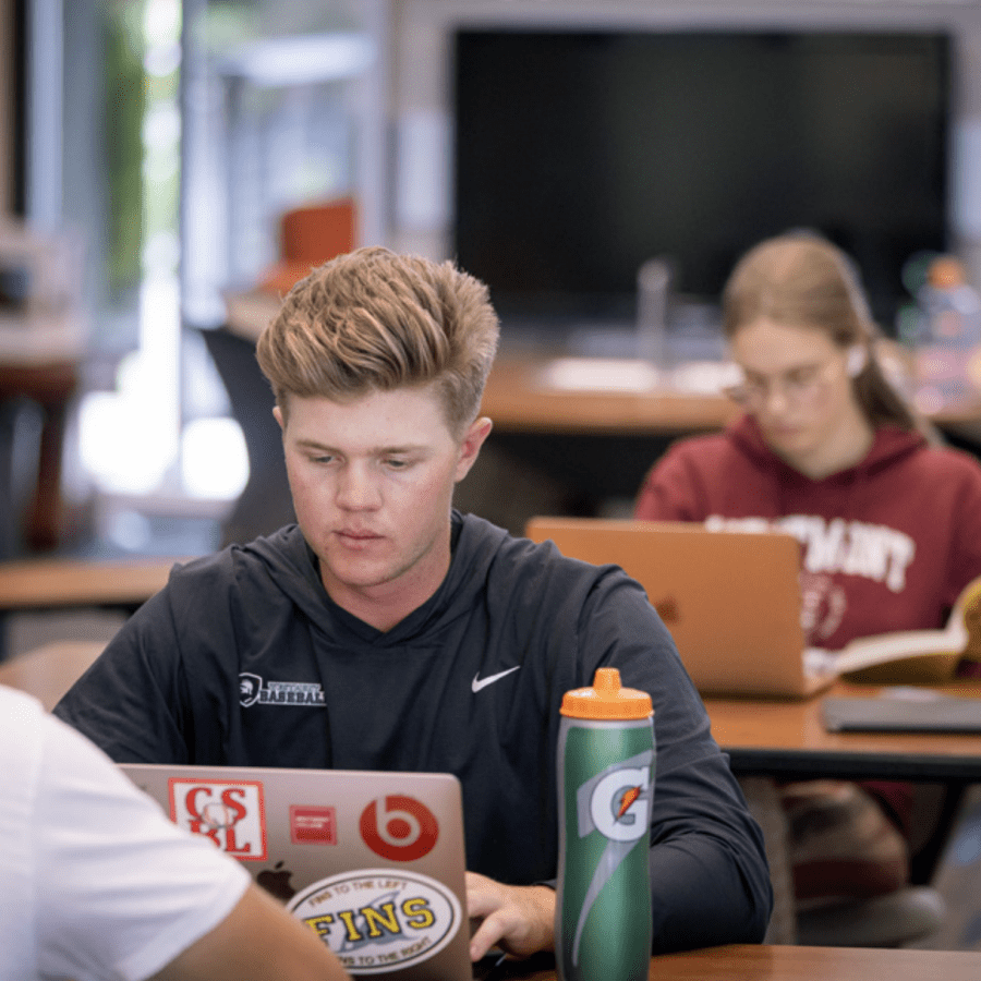 westmont student in class